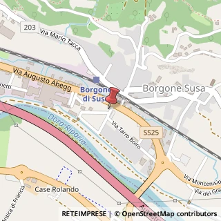 Mappa Via A. Abegg, 63, 10050 Borgone Susa, Torino (Piemonte)
