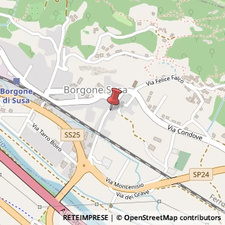 Mappa Via Bobba Guido, 13, 10050 Borgone Susa, Torino (Piemonte)