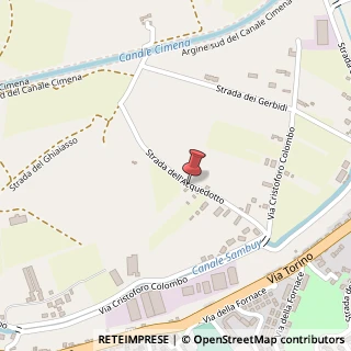 Mappa Strada dell' acquedotto 13, 10090 Castiglione Torinese, Torino (Piemonte)