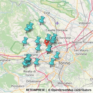 Mappa Strada provinciale Torino Druento km 10+400, 10044 Pianezza TO, Italia (6.85947)