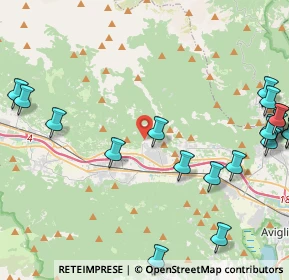 Mappa Via Magnoletto, 10055 Condove TO, Italia (5.9215)