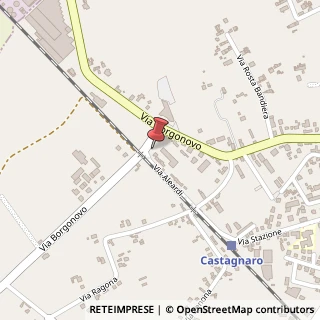 Mappa Via Aleardo Aleardi,  20, 37043 Castagnaro, Verona (Veneto)