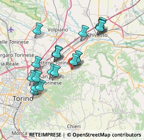 Mappa Via Santa Maria, 10090 Castiglione Torinese TO, Italia (6.7885)