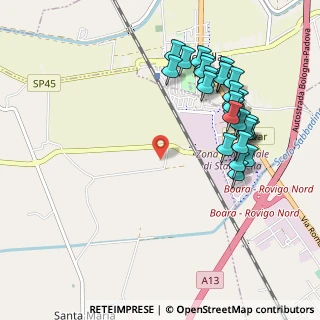 Mappa Via Galileo Galilei, 35048 Stanghella PD, Italia (1.075)