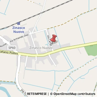 Mappa Via Campi, 10, 27030 Zinasco, Pavia (Lombardia)
