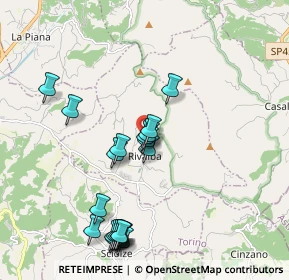 Mappa Via Vignola, 10090 Rivalba TO, Italia (2.0635)