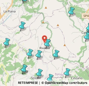 Mappa Via Vignola, 10090 Rivalba TO, Italia (3.184)