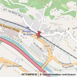 Mappa Via A. Abegg, 11, 10050 Borgone Susa, Torino (Piemonte)
