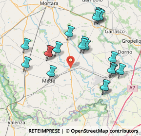 Mappa Via Caldera, 27034 Lomello PV, Italia (8.0725)