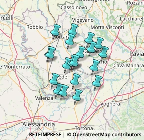 Mappa Via Caldera, 27034 Lomello PV, Italia (10.058)