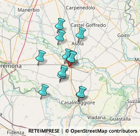Mappa Via XX Settembre, 26034 Piadena CR, Italia (10.28833)