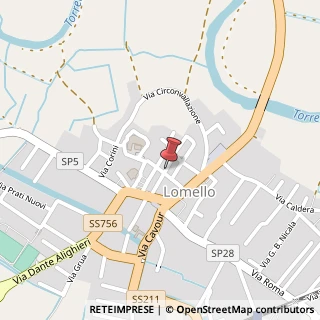 Mappa Via Longobardi, 8, 27034 Lomello, Pavia (Lombardia)