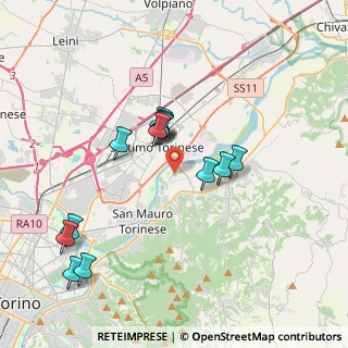 Mappa Corona Verde, 10036 Settimo Torinese TO, Italia (3.59308)