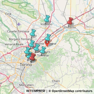 Mappa Corona Verde, 10036 Settimo Torinese TO, Italia (6.91818)