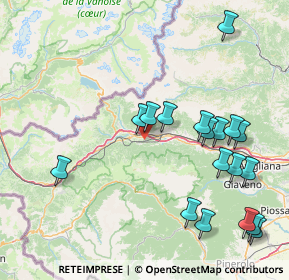 Mappa Borgata Rodetti, 10050 Meana di Susa TO, Italia (18.66333)