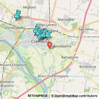 Mappa Via Barezzi, 26100 Cremona CR, Italia (1.72727)