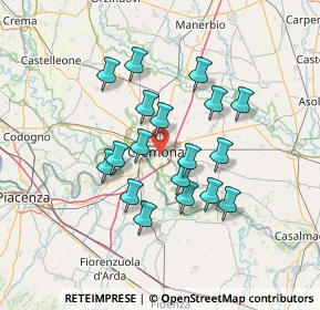 Mappa Via Barezzi, 26100 Cremona CR, Italia (11.80278)