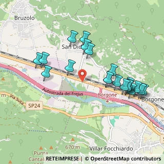 Mappa SS 25 del Moncenisio, 10050 San Didero TO, Italia (1.0275)
