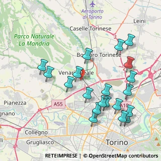 Mappa 10078 Venaria reale TO, Italia (4.352)
