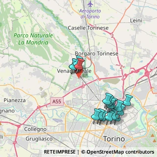 Mappa 10078 Venaria reale TO, Italia (4.44059)