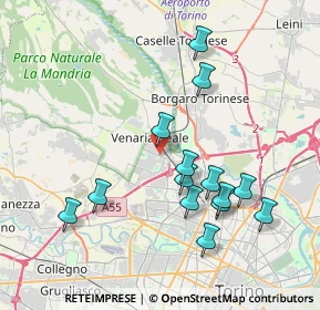 Mappa 10078 Venaria reale TO, Italia (3.87)