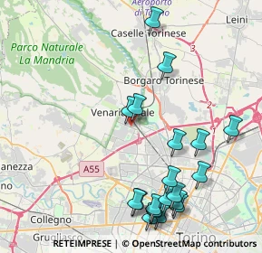 Mappa 10078 Venaria reale TO, Italia (4.8565)