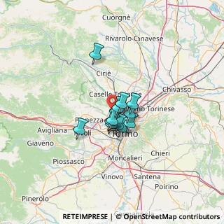 Mappa 10078 Venaria reale TO, Italia (7.38833)