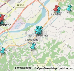 Mappa Via Cavour, 10090 Gassino Torinese TO, Italia (2.9495)