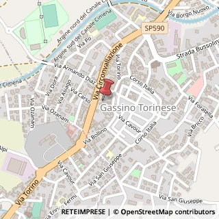 Mappa Vicolo Scalafiotti, 7, 10090 Gassino Torinese, Torino (Piemonte)