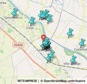 Mappa Via Rosta, 37043 Castagnaro VR, Italia (1.5935)