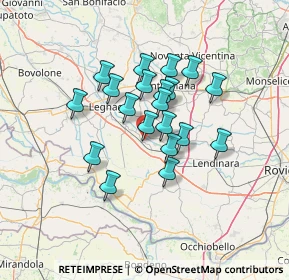 Mappa Via Rosta, 37043 Castagnaro VR, Italia (10.312)