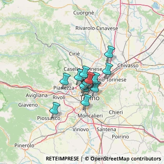 Mappa Piazza Cavour, 10078 Venaria Reale TO, Italia (7.47231)