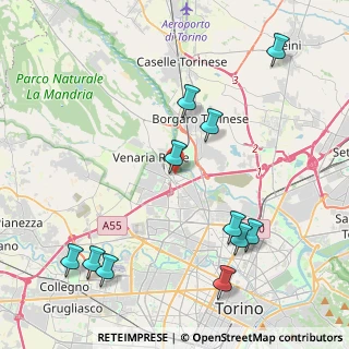 Mappa Piazza Cavour, 10078 Venaria Reale TO, Italia (4.96273)