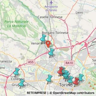 Mappa Piazza Cavour, 10078 Venaria Reale TO, Italia (6.29083)