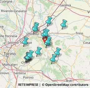 Mappa Località Mariano, 14023 Tonengo AT, Italia (11.90588)