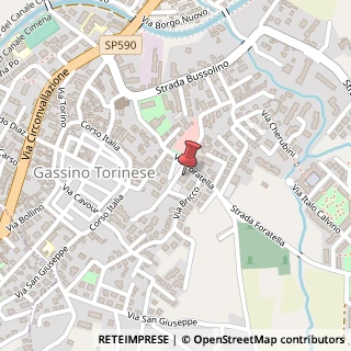 Mappa Via Foratella, 22, 10090 Gassino Torinese, Torino (Piemonte)