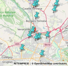 Mappa Strada di Lanzo, 10078 Venaria Reale TO, Italia (4.07)