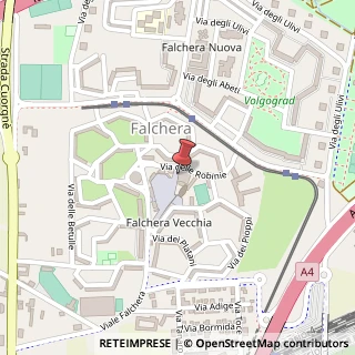 Mappa Via dei Pioppi, 15, 10156 Torino, Torino (Piemonte)
