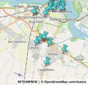 Mappa Via F. lli Bandiera, 46034 Borgo Virgilio MN, Italia (2.4245)