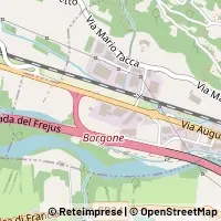 Mapa Borgone Susa