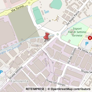Mappa Via Regio Parco, 104, 10036 Settimo Torinese, Torino (Piemonte)