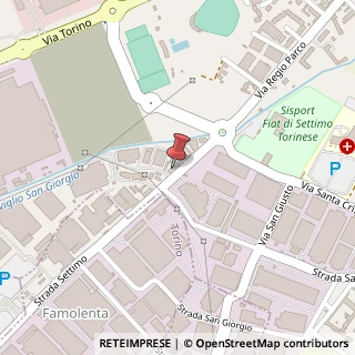 Mappa Via Regio Parco, 106, 10036 Settimo Torinese, Torino (Piemonte)