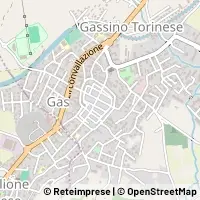 Térkép Gassino Torinese