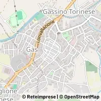 Mapa Gassino Torinese