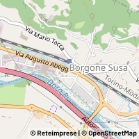 지도 Borgone Susa