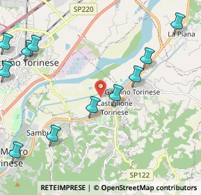 Mappa Strada del Naviglio, 10090 Castiglione torinese TO, Italia (2.72727)