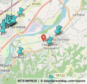 Mappa Strada del Naviglio, 10090 Castiglione torinese TO, Italia (3.106)