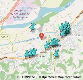 Mappa Strada del Naviglio, 10090 Castiglione torinese TO, Italia (0.959)