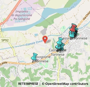 Mappa Strada del Naviglio, 10090 Castiglione torinese TO, Italia (1.0415)