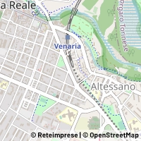 Mapa Venaria Reale